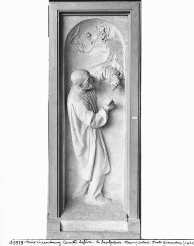The Sculptor, 1896 by Camille Lefevre